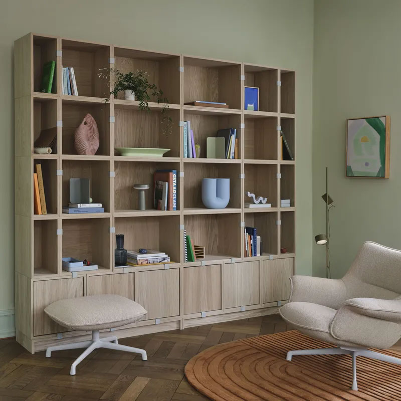 Angers Nantes Cholet Saumur Icones Fauteuil Doze Muuto mobilier Scandinave Olive cocooning Anderssen & Voll 3