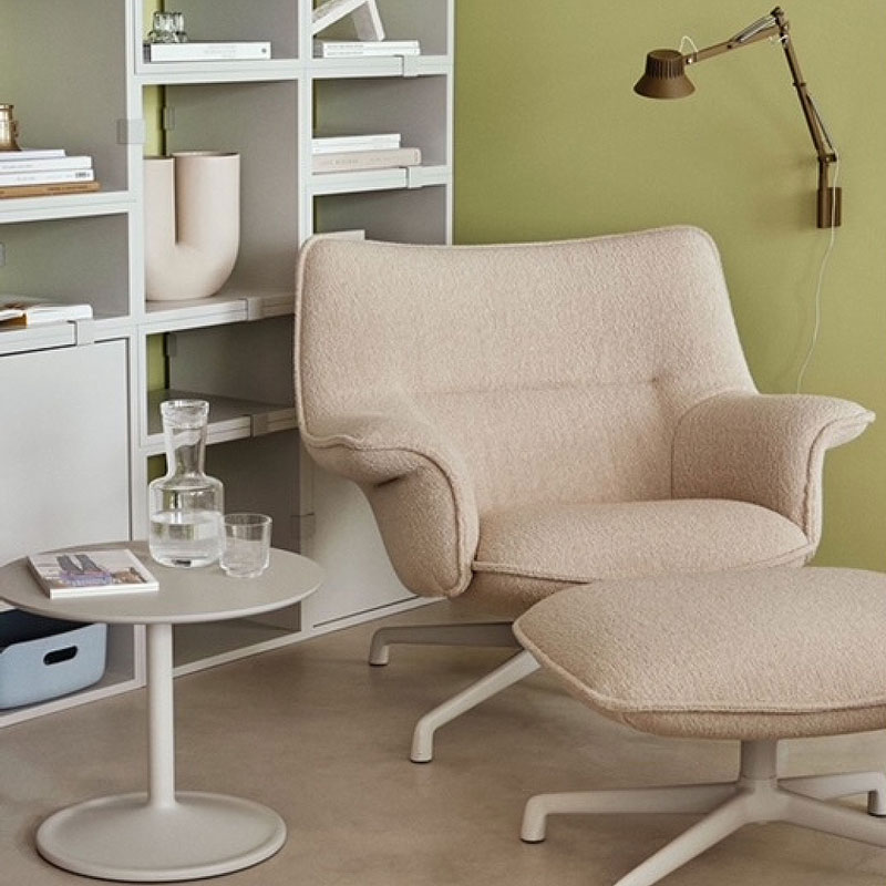 Angers Nantes Cholet Saumur Icones Fauteuil Doze Muuto mobilier Scandinave Olive cocooning Anderssen & Voll 6