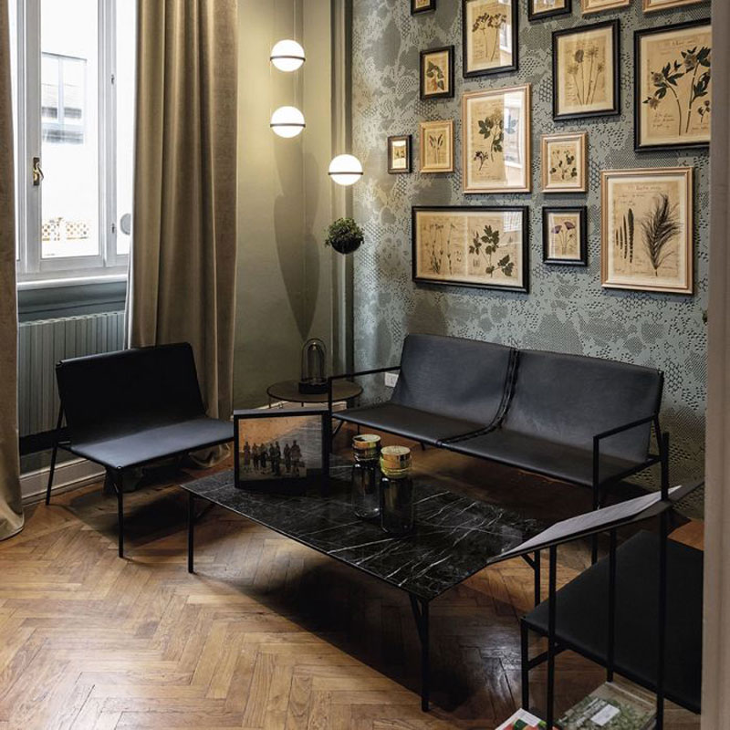 Angers Nantes Cholet Saumur Icones Horm casamania Table basse Tout le jour Noir Marquina Marc Thorpe 4