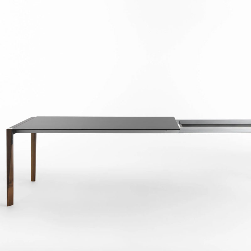 Angers Nantes Cholet Saumur Icones Horm casamania table de repas tango extensible fenix design noyer rallonge Mauro Lipparini 02