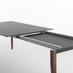 Angers Nantes Cholet Saumur Icones Horm casamania table de repas tango extensible fenix design noyer rallonge Mauro Lipparini 7