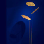 Angers Nantes Cholet Saumur Icones Ingo Maurer Lampadaire Nuunu or Ingo sculpture disque Maurer & Flavia Thumshirn 7