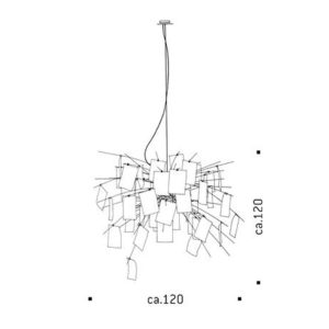 Angers Nantes Cholet Saumur Icones Ingo Maurer Suspension Zettel'Z 5 papier japonnais poetique 12