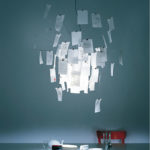 Angers Nantes Cholet Saumur Icones Ingo Maurer Suspension Zettel'Z 6 papier japonnais poetique 11