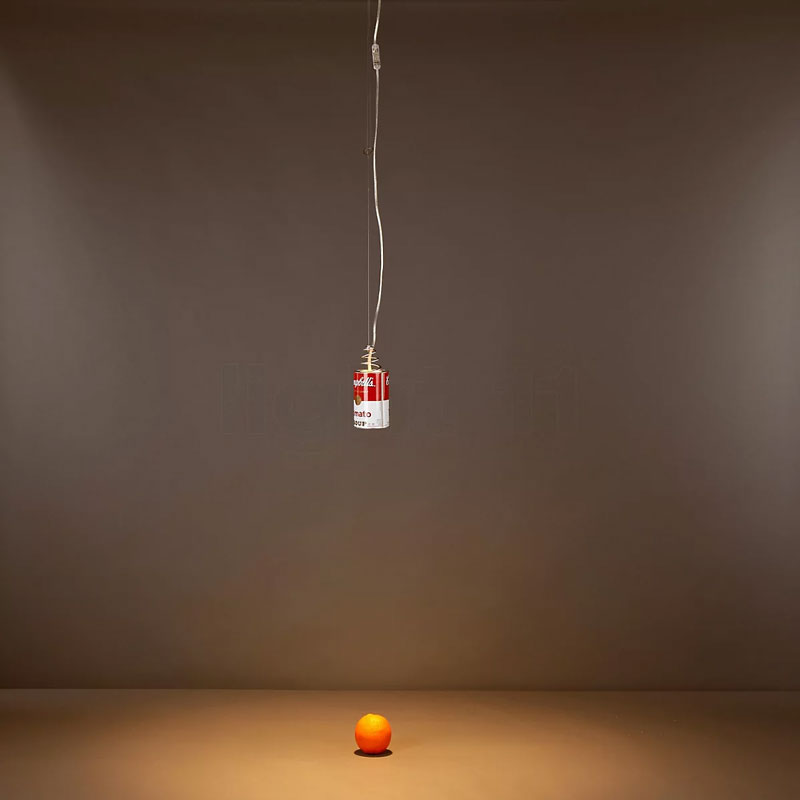 Angers Nantes Cholet Saumur Icones Ingo Maurer Suspension canned light Warhol pop art soup campbells Christoph Matthias 7