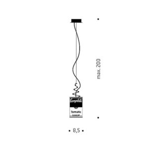 Angers Nantes Cholet Saumur Icones Ingo Maurer Suspension canned light Warhol pop art soup campbells Christoph Matthias 9