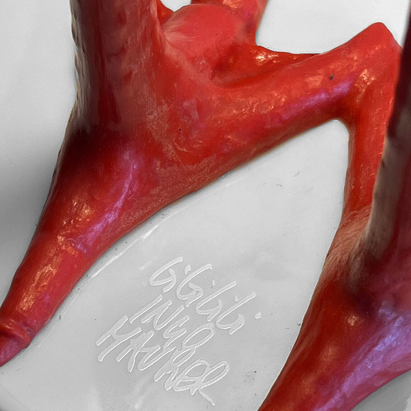 Angers Nantes Cholet Saumur Icones Ingo Maurer lampe a poser Bibibibi oiseau plume porcelaine concept 11