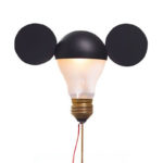 Angers Nantes Cholet Saumur Icones Ingo Maurer lampe a poser homage noir Mickey Noir I Ricchi Poveri Toto 3