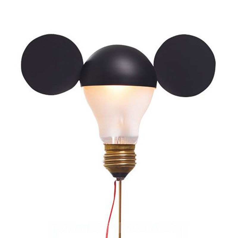 Angers Nantes Cholet Saumur Icones Ingo Maurer lampe a poser homage noir Mickey Noir I Ricchi Poveri Toto 3