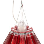 Angers Nantes Cholet Saumur Icones Ingo Maurer suspension capsule Campari rouge bouteille bar Raffaele Celentano