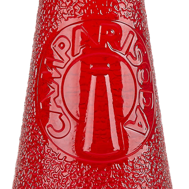 Angers Nantes Cholet Saumur Icones Ingo Maurer suspension capsule Campari rouge bouteille bar Raffaele Celentano 7