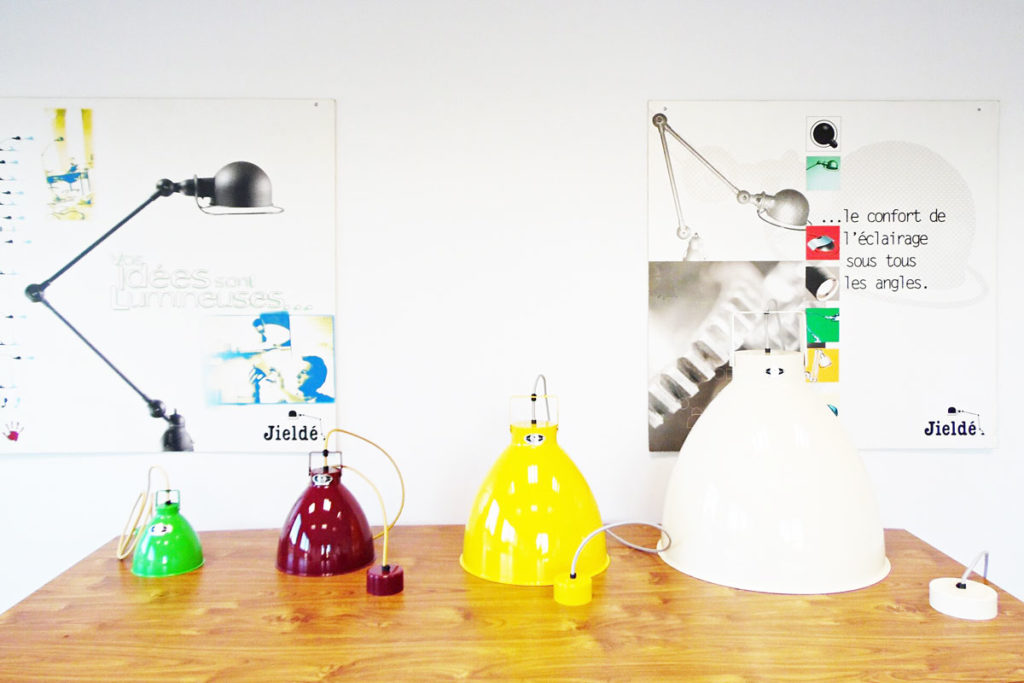 Angers Nantes Cholet Saumur Icones Jielde Augustin Blanc brillant luminaire Suspension  industriel Jean Louis Domecq 7