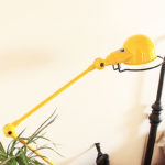 Angers Nantes Cholet Saumur Icones Jielde Jaune moutarde lampe bureau industriel bras Jean Louis Domecq