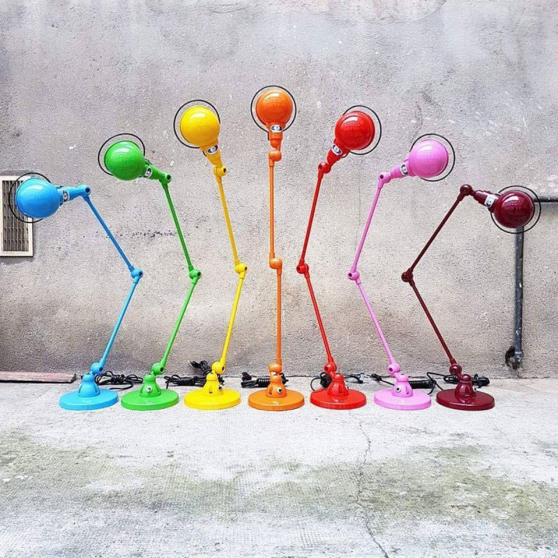 Angers Nantes Cholet Saumur Icones Jielde Jaune moutarde lampe bureau industriel bras Jean Louis Domecq 2