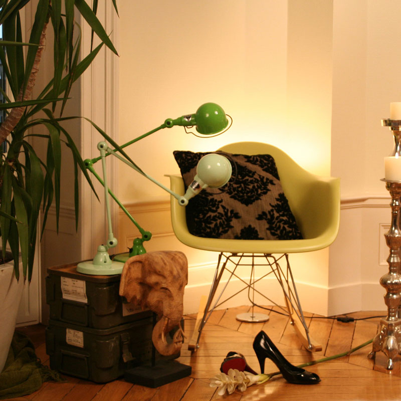 Angers Nantes Cholet Saumur Icones Jielde Jaune moutarde lampe bureau industriel bras Jean Louis Domecq 4