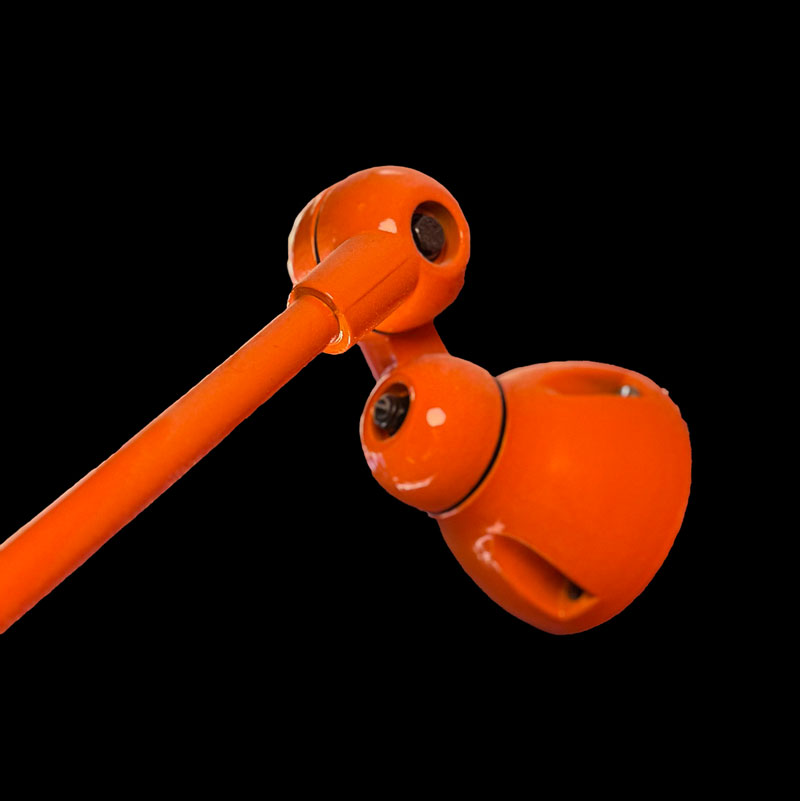 Angers Nantes Cholet Saumur Icones Jielde Signal Orange brillant luminaire applique SI301 industriel Jean Louis Domecq 15