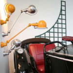 Angers Nantes Cholet Saumur Icones Jielde Signal noir Mat luminaire applique SI300 industriel Jean Louis Domecq 2