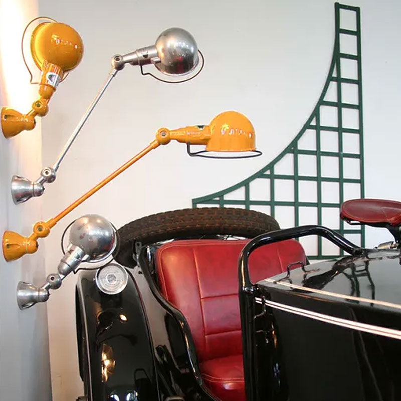 Angers Nantes Cholet Saumur Icones Jielde Signal noir Mat luminaire applique SI300 industriel Jean Louis Domecq 2