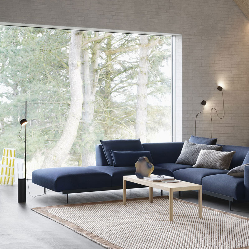 Angers Nantes Cholet Saumur Icones Lampadaire Post Muuto mobilier Scandinave noir oirientable liseuse Studio Earnest 1