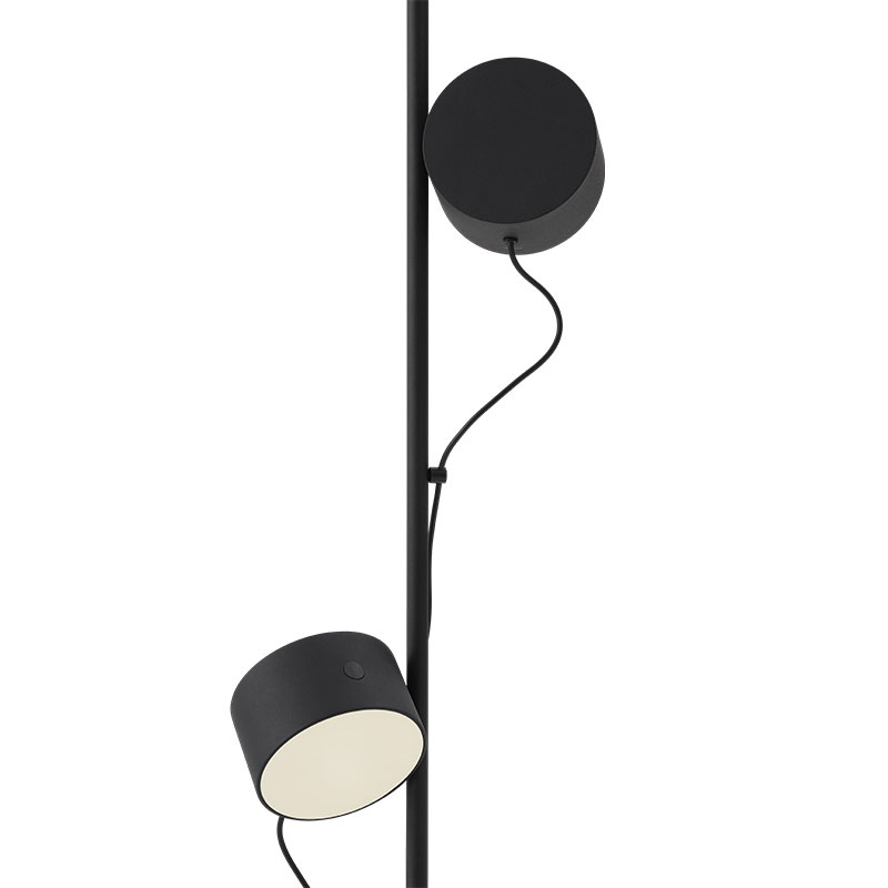 Angers Nantes Cholet Saumur Icones Lampadaire Post Muuto mobilier Scandinave noir oirientable liseuse Studio Earnest 9