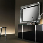 Angers Nantes Cholet Saumur Icones Miroir Fiam Caadre tableau rectangle versaille philippe Starck 1