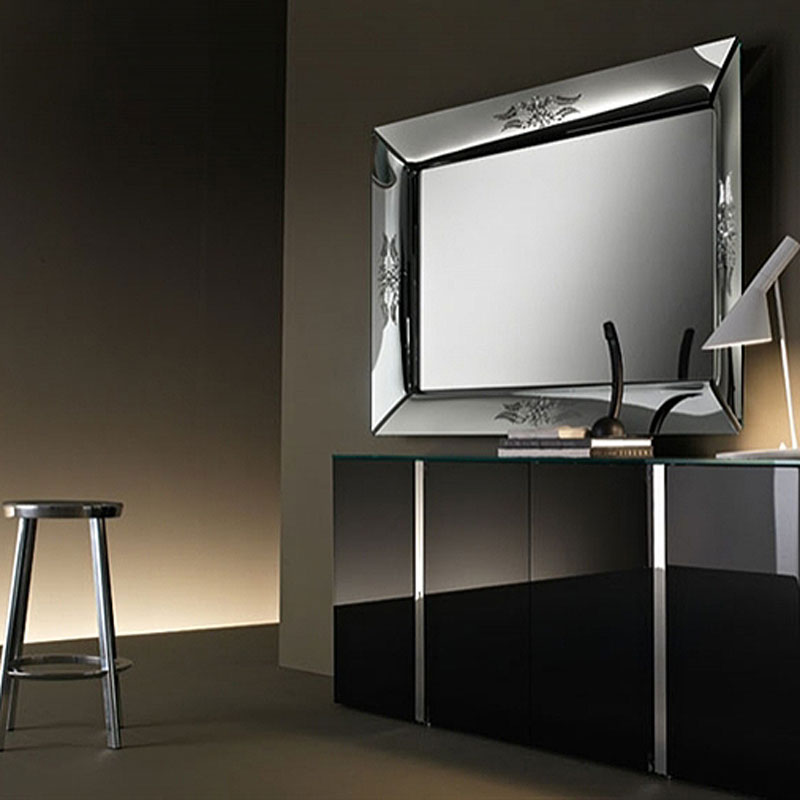 Angers Nantes Cholet Saumur Icones Miroir Fiam Caadre tableau rectangle versaille philippe Starck 1