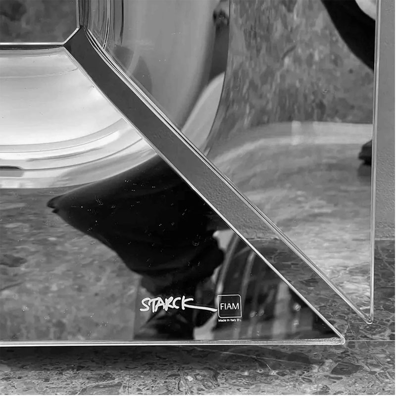 Angers Nantes Cholet Saumur Icones Miroir Fiam Caadre tableau rectangle versaille philippe Starck 9