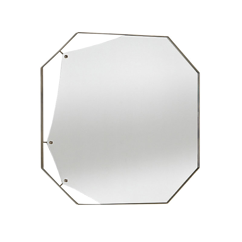 Angers Nantes Cholet Saumur Icones Miroir Fiam Pinch laiton octogone sculpture Lanzavecchia & Wai 0