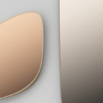 Angers Nantes Cholet Saumur Icones Miroir Framed Rose large salle de bain Muuto mobilier Scandinave Mika Tolvanen