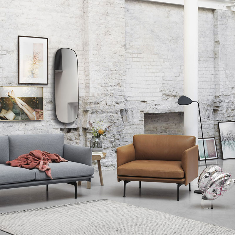 Angers Nantes Cholet Saumur Icones Miroir Framed Rose large salle de bain Muuto mobilier Scandinave Mika Tolvanen 9