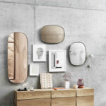 Angers Nantes Cholet Saumur Icones Miroir Framed gris small salle de bain Muuto mobilier Scandinave Mika Tolvanen 11
