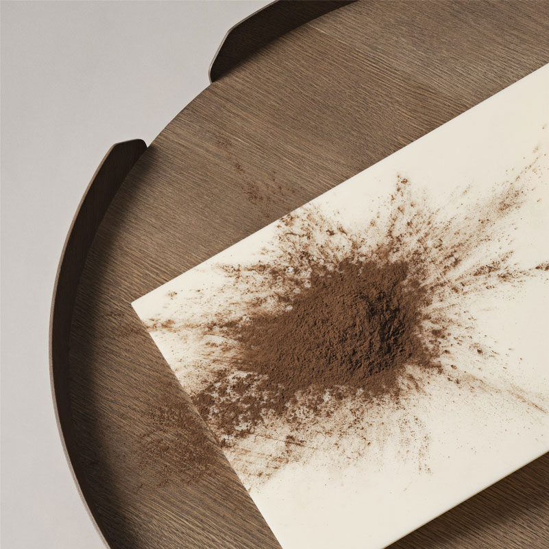 Angers Nantes Cholet Saumur Icones Panière Around table basse Brun Foncé Noyer mobilier Scandinave Thomas Bentzen 2