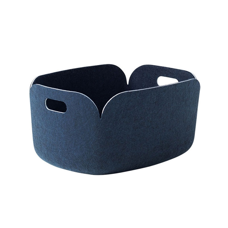 Angers Nantes Cholet Saumur Icones Panière Restore Muuto Bleu nuit rangement accesoire mobilier Scandinave Mika Tolvanen 0