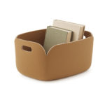 Angers Nantes Cholet Saumur Icones Panière Restore Muuto Orange brulé rangement accesoire mobilier Scandinave Mika Tolvanen 0