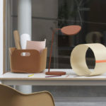 Angers Nantes Cholet Saumur Icones Panière Restore Muuto Orange brulé rangement accesoire mobilier Scandinave Mika Tolvanen 1