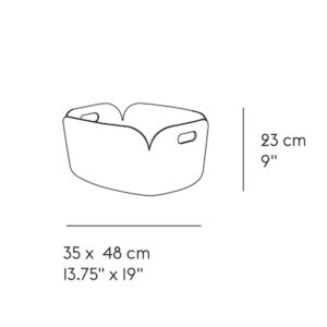 Angers Nantes Cholet Saumur Icones Panière Restore Muuto Vert Foncé rangement accesoire mobilier Scandinave Mika Tolvanen 12