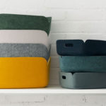 Angers Nantes Cholet Saumur Icones Panière Restore Muuto Vert Foncé rangement accesoire mobilier Scandinave Mika Tolvanen 4