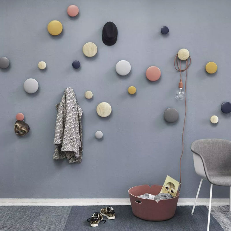 Angers Nantes Cholet Saumur Icones Panière rangement feutrine pet  Muuto mobilier Scandinave gris Mika Tolvanen