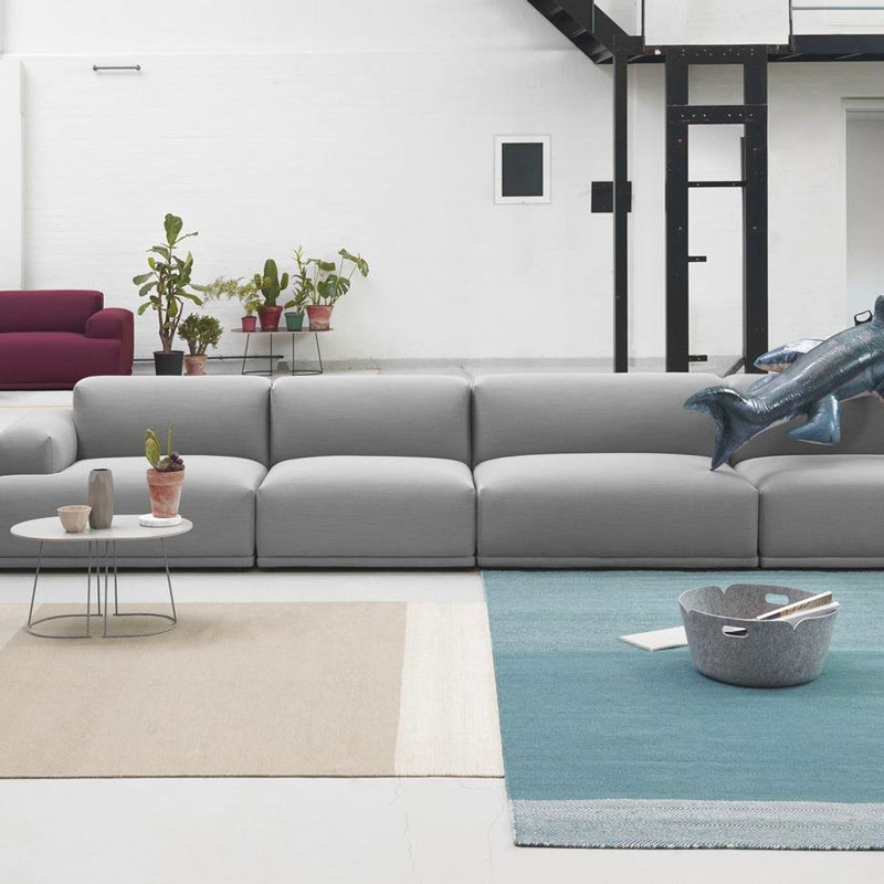 Angers Nantes Cholet Saumur Icones Panière rangement feutrine pet  Muuto mobilier Scandinave gris Mika Tolvanen 3