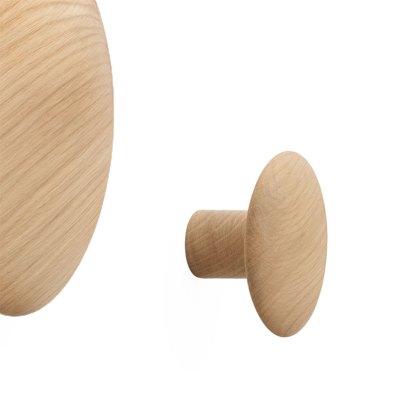 Angers Nantes Cholet Saumur Icones Patère Dots bois chêne Muuto mobilier Scandinave rangement accessoire porte manteau Lars Tornøe 0