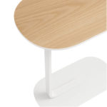 Angers Nantes Cholet Saumur Icones Table D'appoint Gueridon Relate Muuto mobilier Scandinave bois chêne metal blanc studio Big Game 0