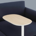 Angers Nantes Cholet Saumur Icones Table D'appoint Gueridon Relate Muuto mobilier Scandinave bois chêne metal blanc studio Big Game 4