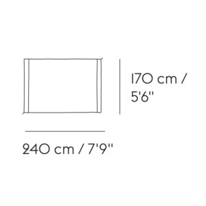 Angers Nantes Cholet Saumur Icones Tapis Ply mobilier Scandinave laine zigzag blanc gris anthracite plat Margrethe Odgaard 4