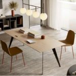 Angers Nantes Cholet Saumur Icones Treku Table bureau extensible bois acier massif Aise Ibon Arrizabalaga 6