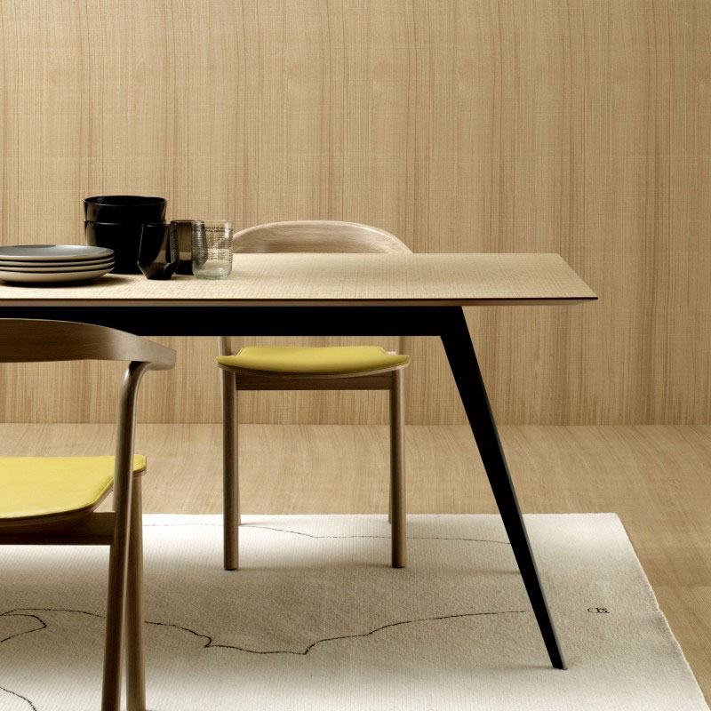 Angers Nantes Cholet Saumur Icones Treku Table bureau extensible bois acier massif Aise Ibon Arrizabalaga 8