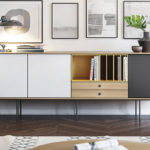 Angers Nantes Cholet Saumur Icones Treku modulaire bois Aura meuble  TV rangement laque Ibon Arrizabalaga 2