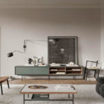 Angers Nantes Cholet Saumur Icones Treku modulaire bois Aura meuble  TV rangement laque Ibon Arrizabalaga 7