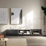 Angers Nantes Cholet Saumur Icones Treku modulaire bois Lauki meuble  TV rangement laque Ibon Arrizabalaga 1