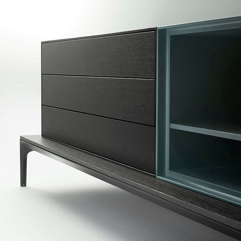 Angers Nantes Cholet Saumur Icones Treku modulaire bois Lauki meuble  TV rangement laque Ibon Arrizabalaga 8