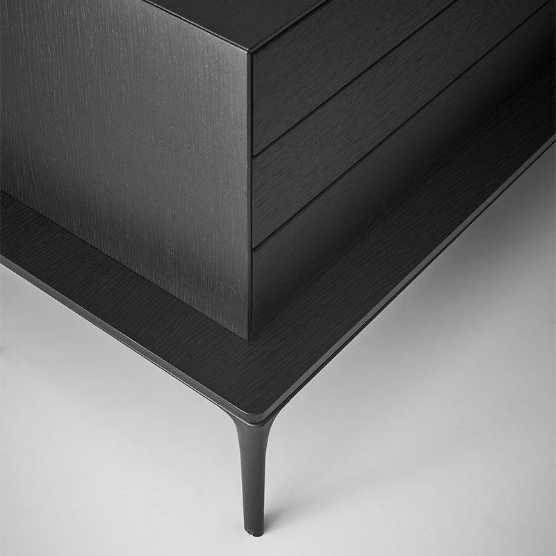 Angers Nantes Cholet Saumur Icones Treku modulaire bois Lauki meuble  TV rangement laque Ibon Arrizabalaga 9